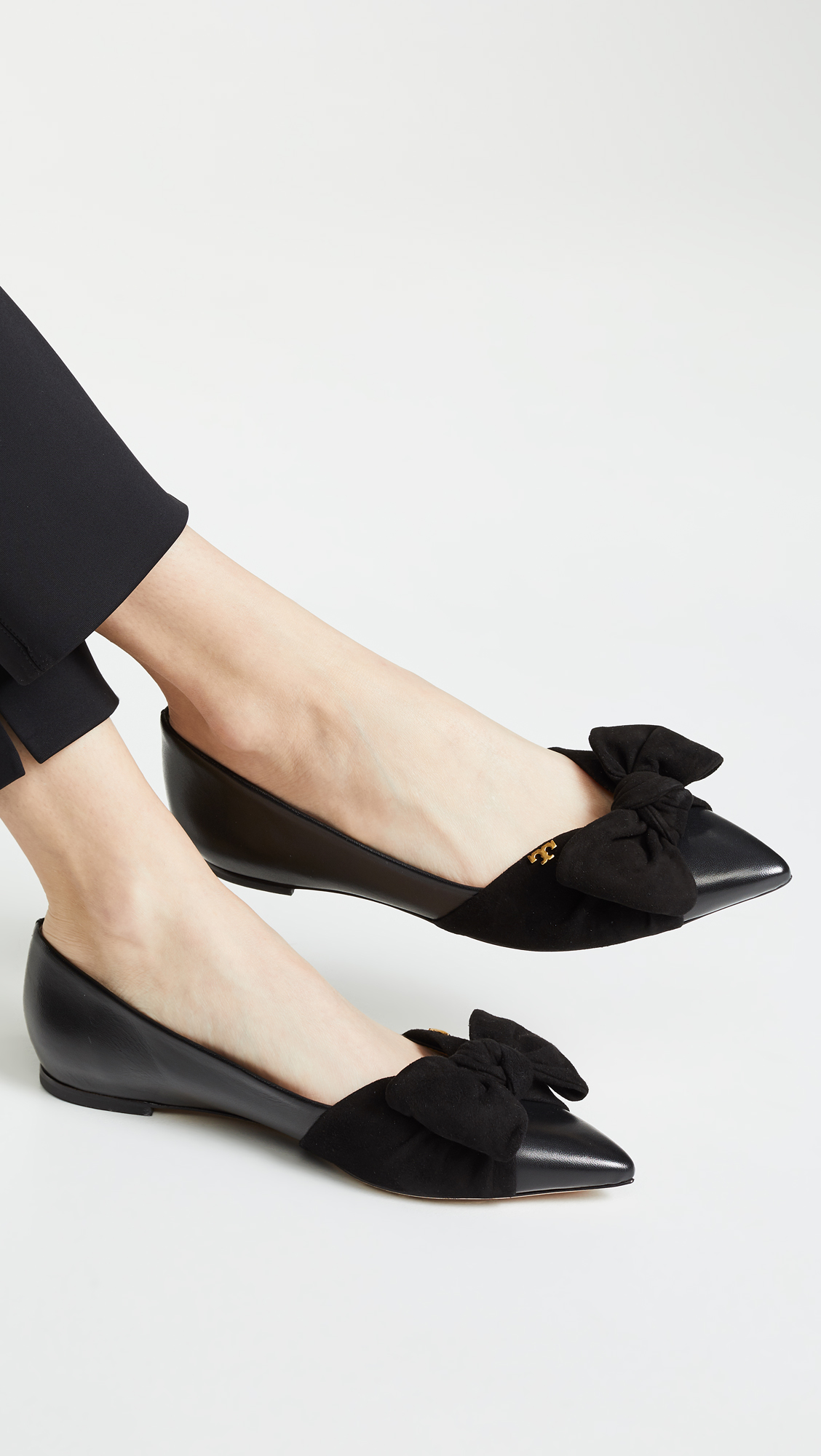 Tory Burch Pointed Toe Flats