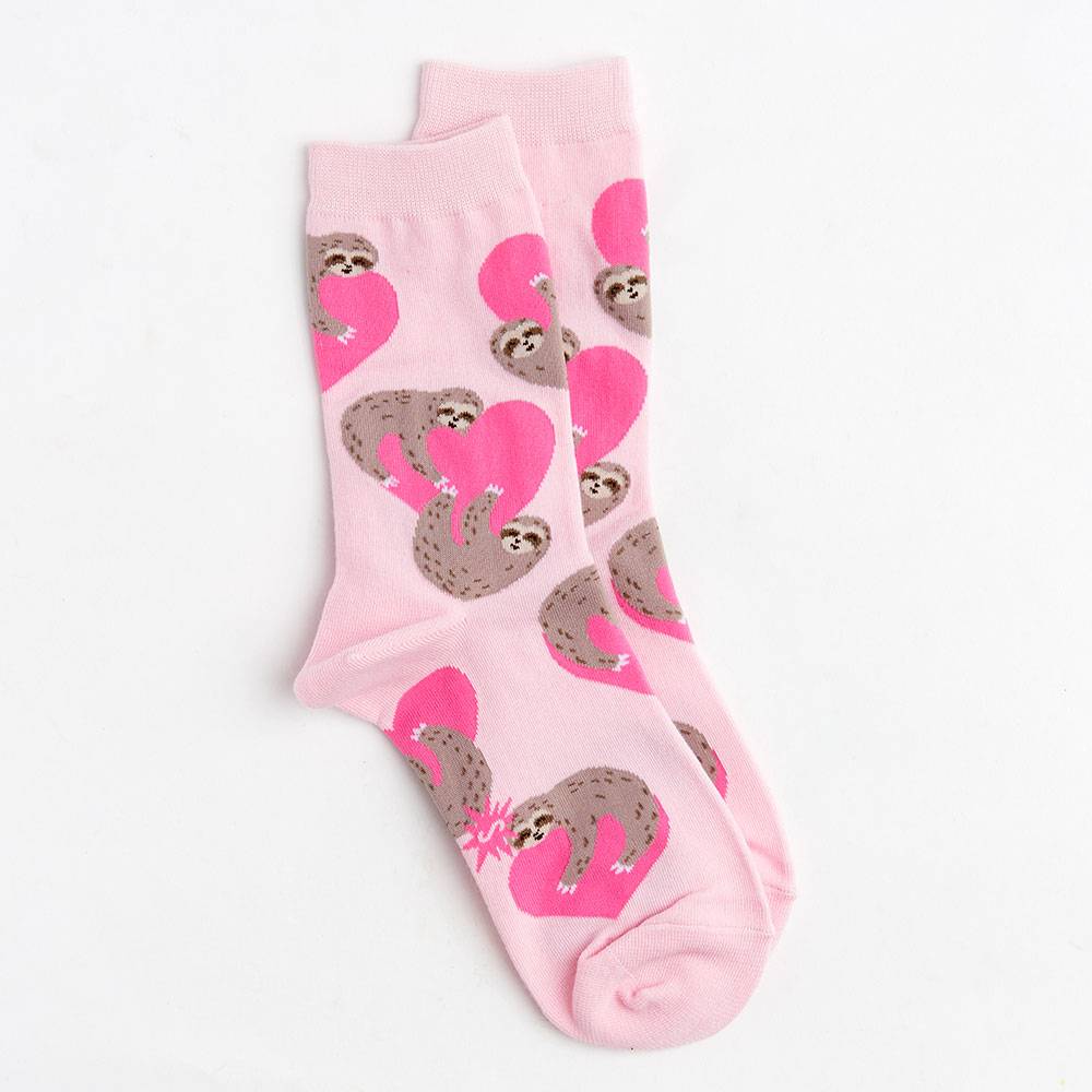 Sloth Heart Socks