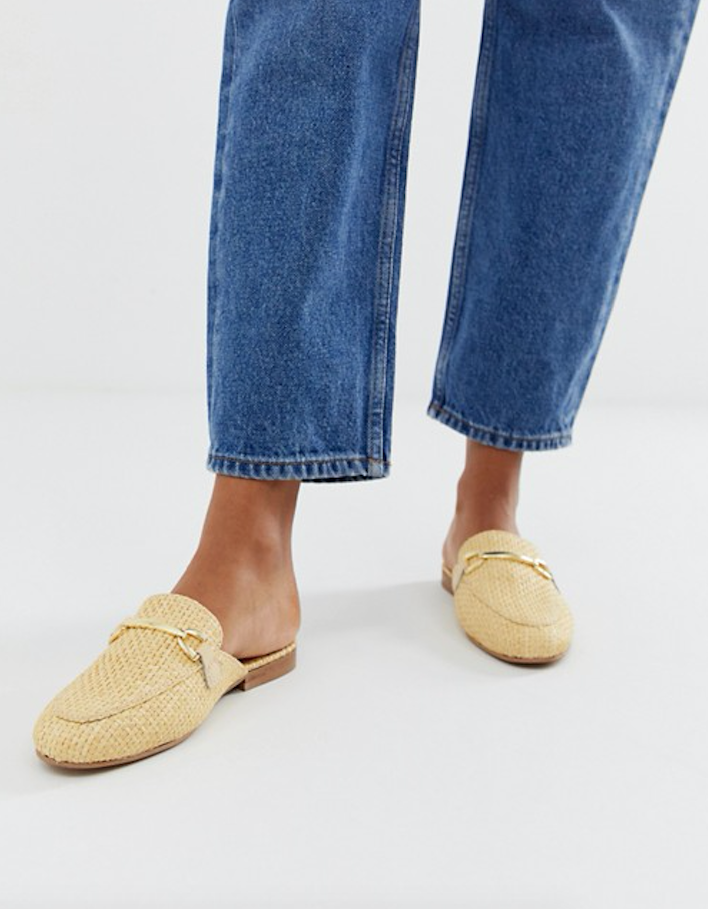 Weave Slip On Loafers