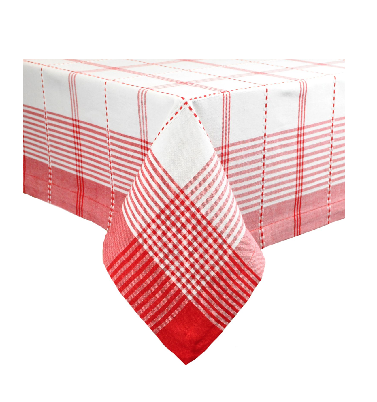Bold Red Picnic Check Table Cloth