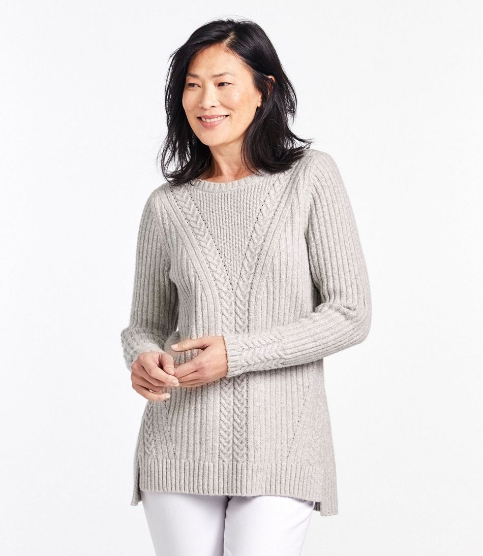 Cozy Mixed Stitch Sweater