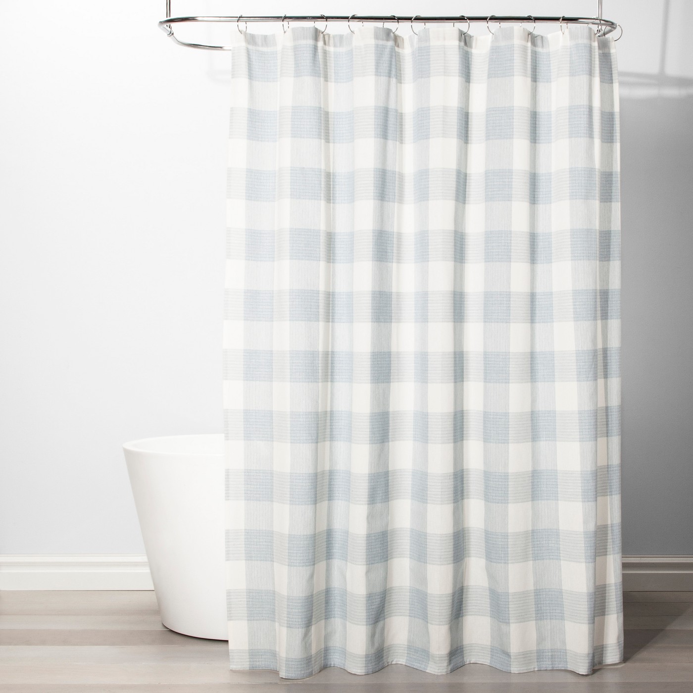 Gingham Shower Curtain