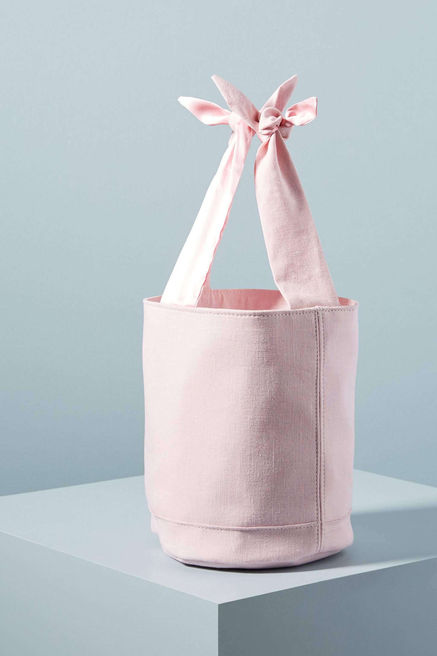Bucket Bag with Bow Handle