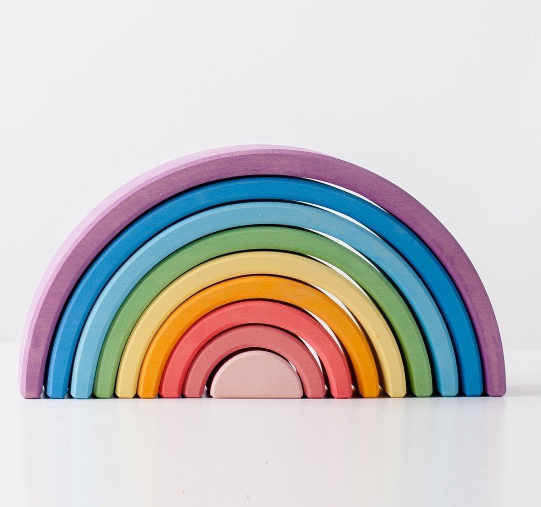 Rainbow Block Set for Kids