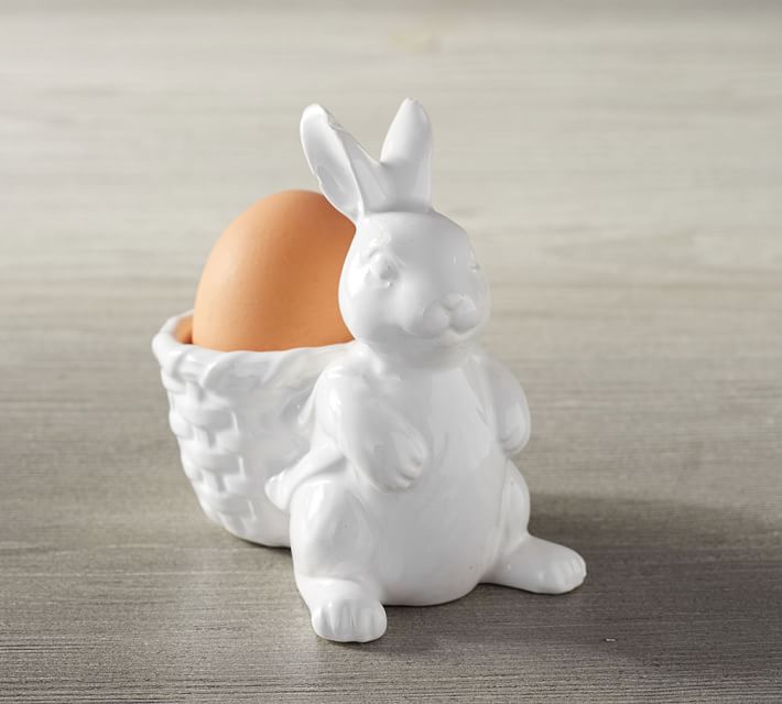 Bunny Basket Egg Cup