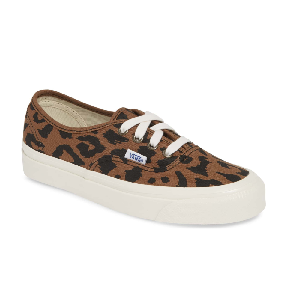 Leopard Print Vans Sneakers