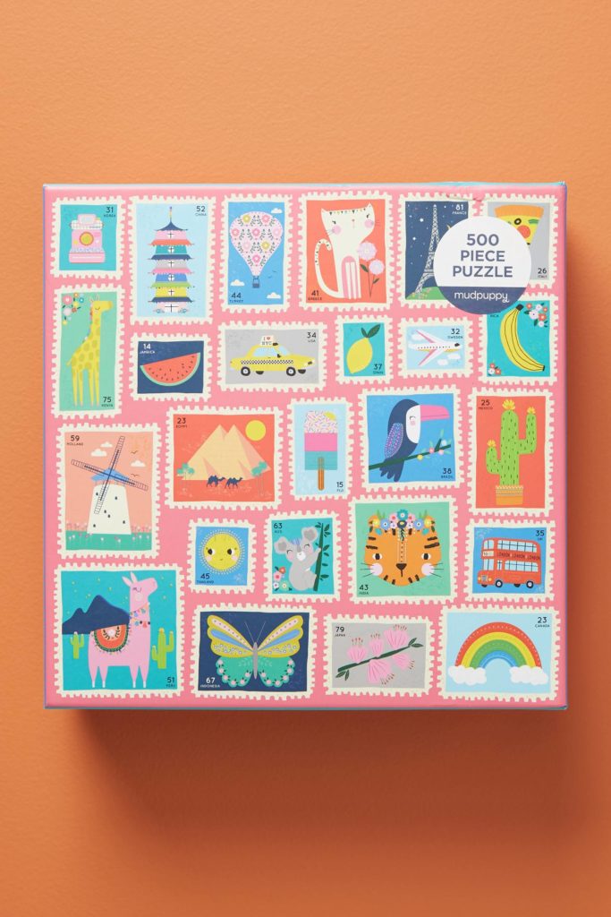 Postage Stamp Jigsaw Puzzle