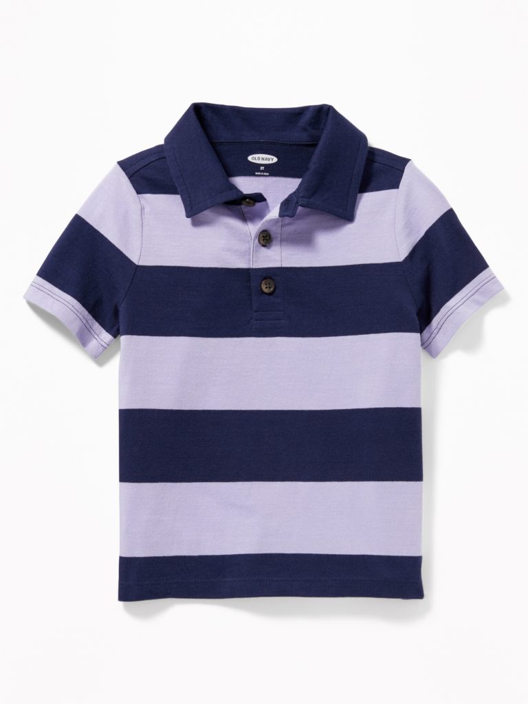 Rugby Stripe Polo Shirt