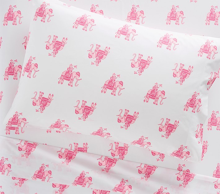 Lilly Pulitzer Elephant Pink Sheet Set