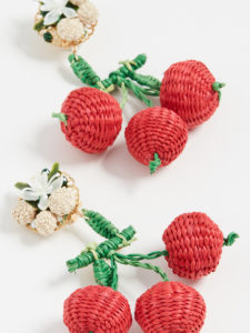The Daily Hunt: Cherry Raffia Earrings and more!