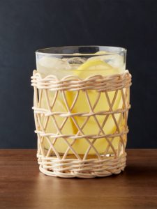 The Daily Hunt: The Chicest Rattan Wrapped Glassware and more!