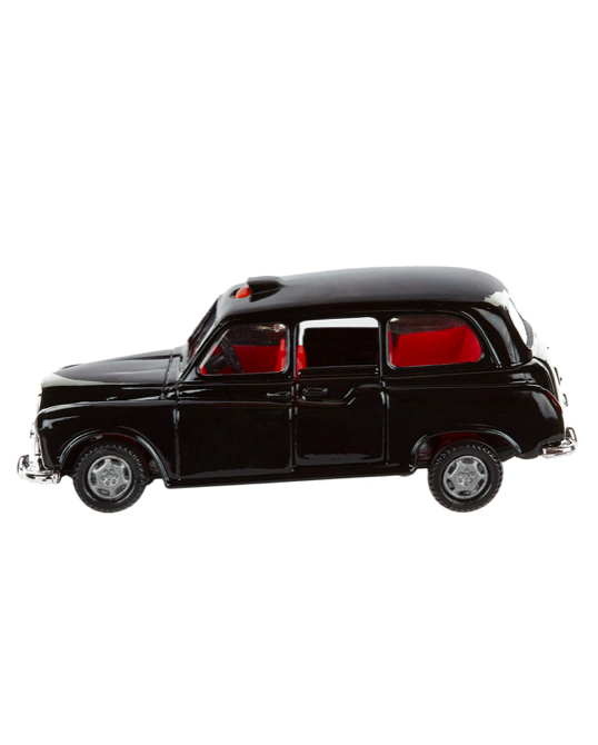 Black London Taxi Cab Toy Car
