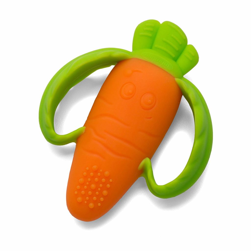 Carrot Baby Teether Toy