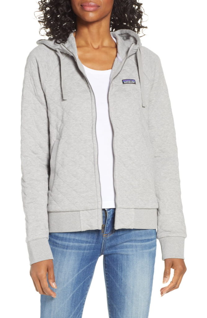 Patagonia Quilted Organic Cotton Hoodie