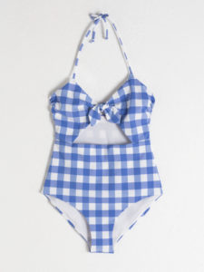 The Daily Hunt: Gingham Halter Swimsuit and more!