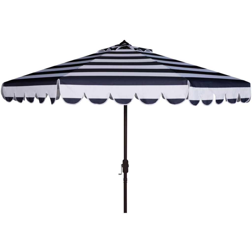 Scallop Stripe Outdoor Umbrella