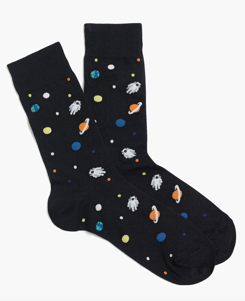 Space Dress Socks