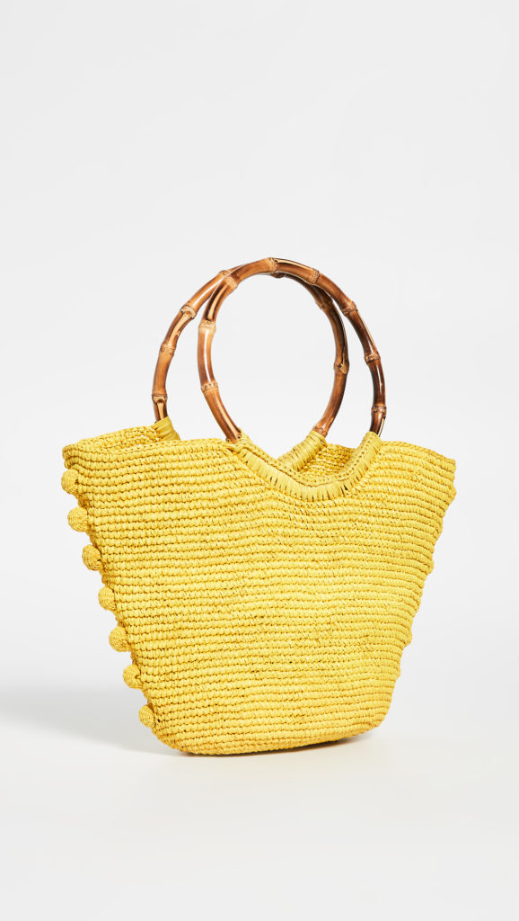 Yellow Straw Bag