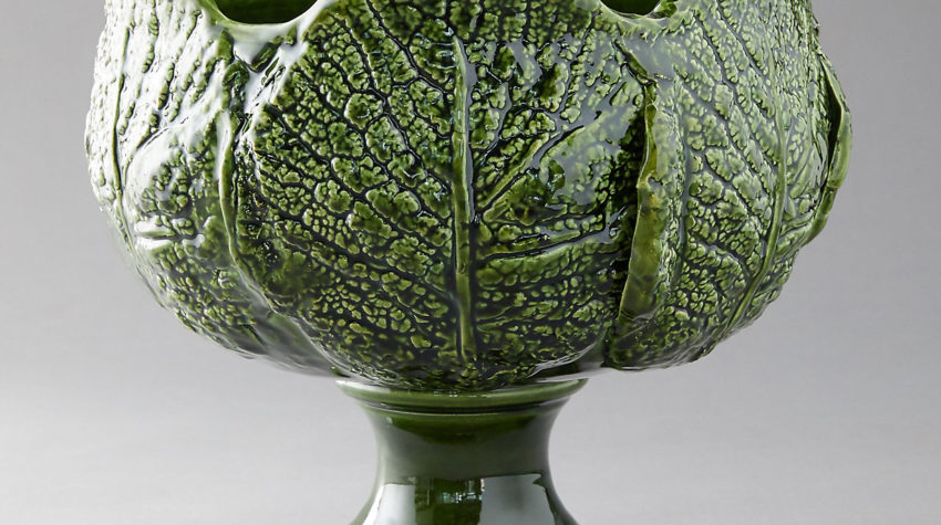 Kale Leaf Serving Bowl
