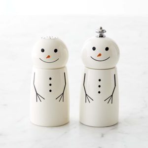 Snowman Salt and Pepper Shakers