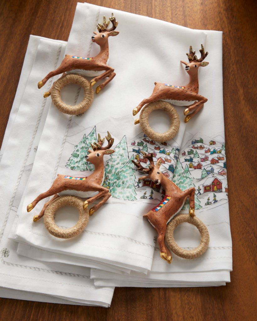 Reindeer Napkin Rings