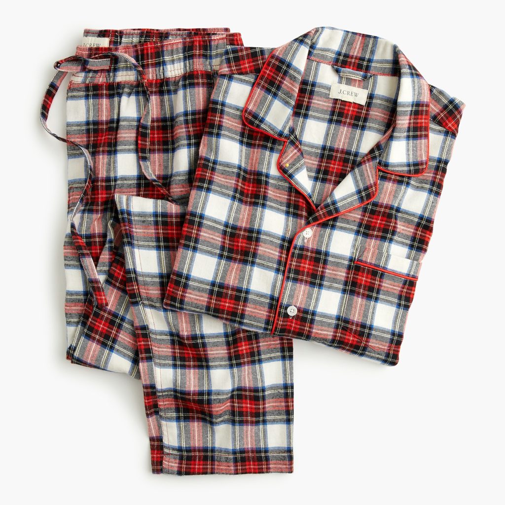 Stewart Tartan Flannel Pajama Set
