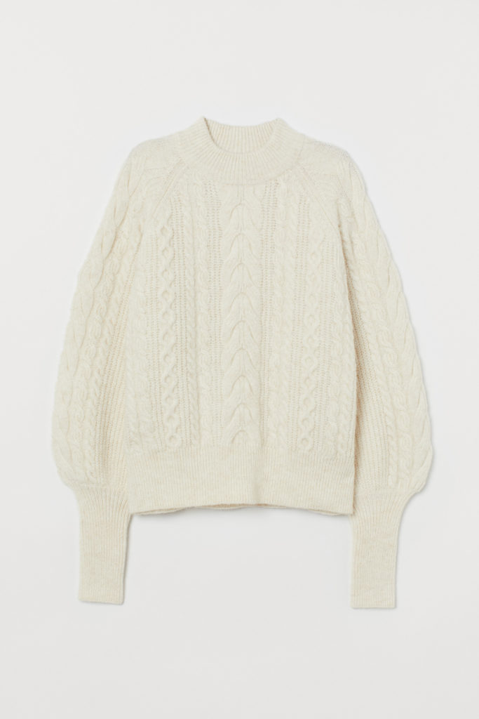 Soft Cable Knit Sweater