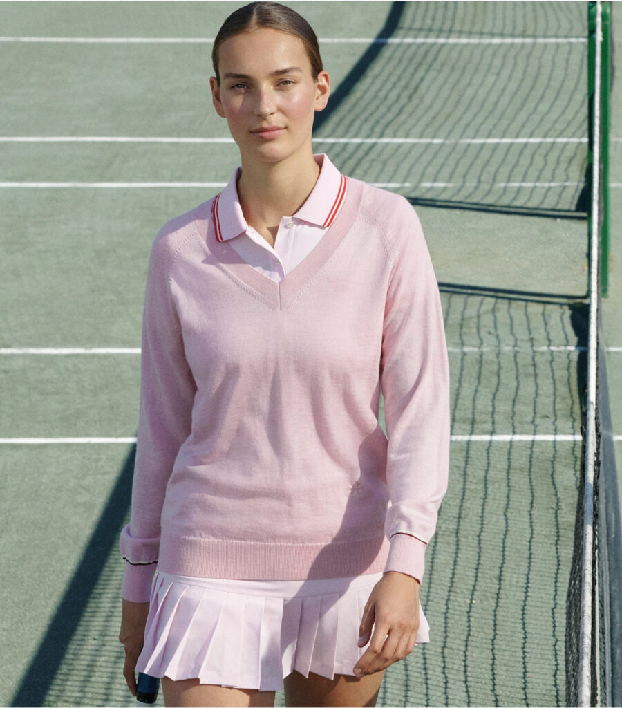 Pink Tennis Outfit Tory Sport