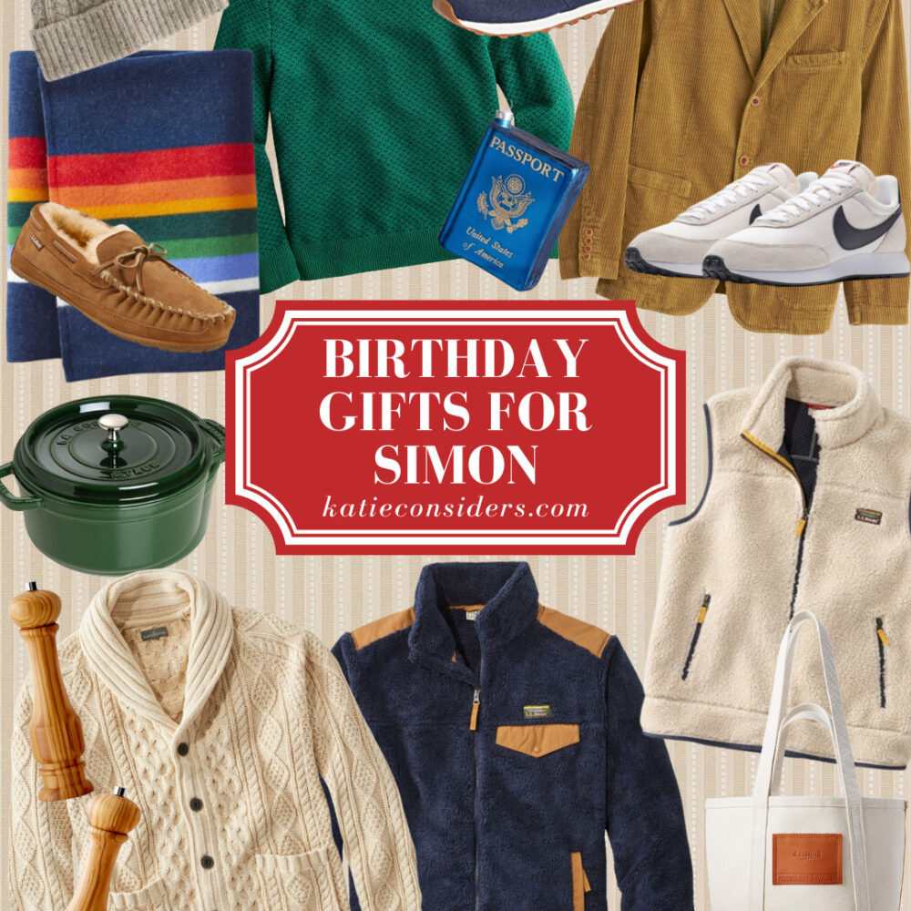 Simon’s Birthday Presents (Great Gifts for Guys!)
