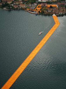 The Floating Piers, Lake Iseo, Italy