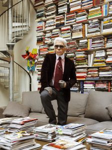 Karl Lagerfeld Has My Dream Library