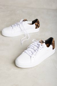 leopard print white sneakers