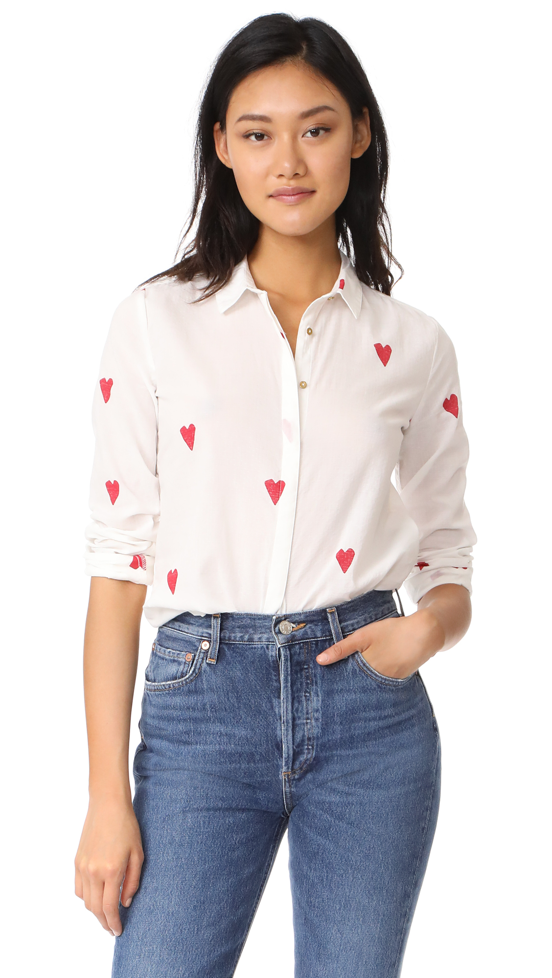 Tinta Marin26 Heart Print Shirt Multi Marin26 main image 0