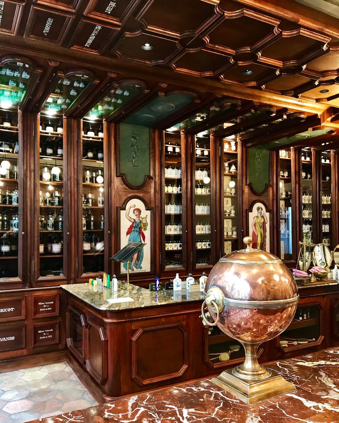 l'Officine Universelle Buly flagship store, Paris, France  Apothecary  decor, Diy home accessories, Commercial interiors