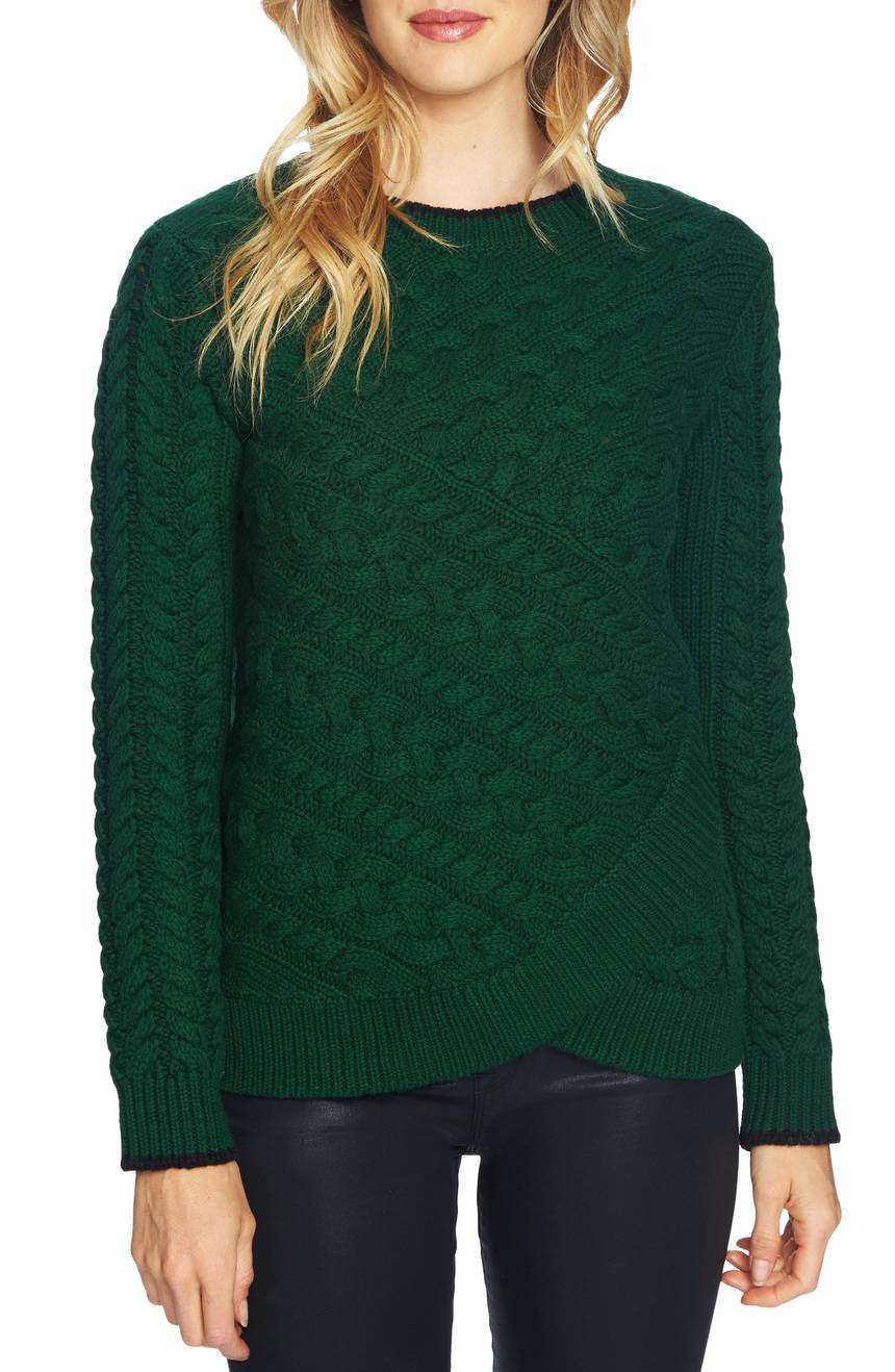 double-layer-cable-stitch-sweater