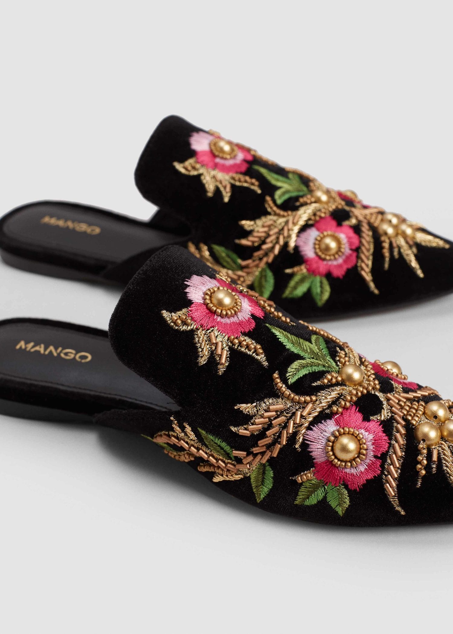 floral mules