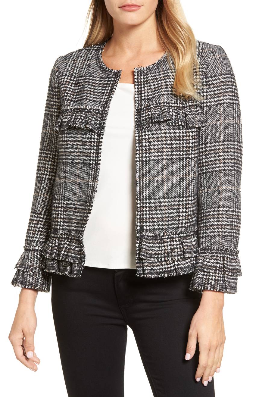 ruffle-plaid-jacket