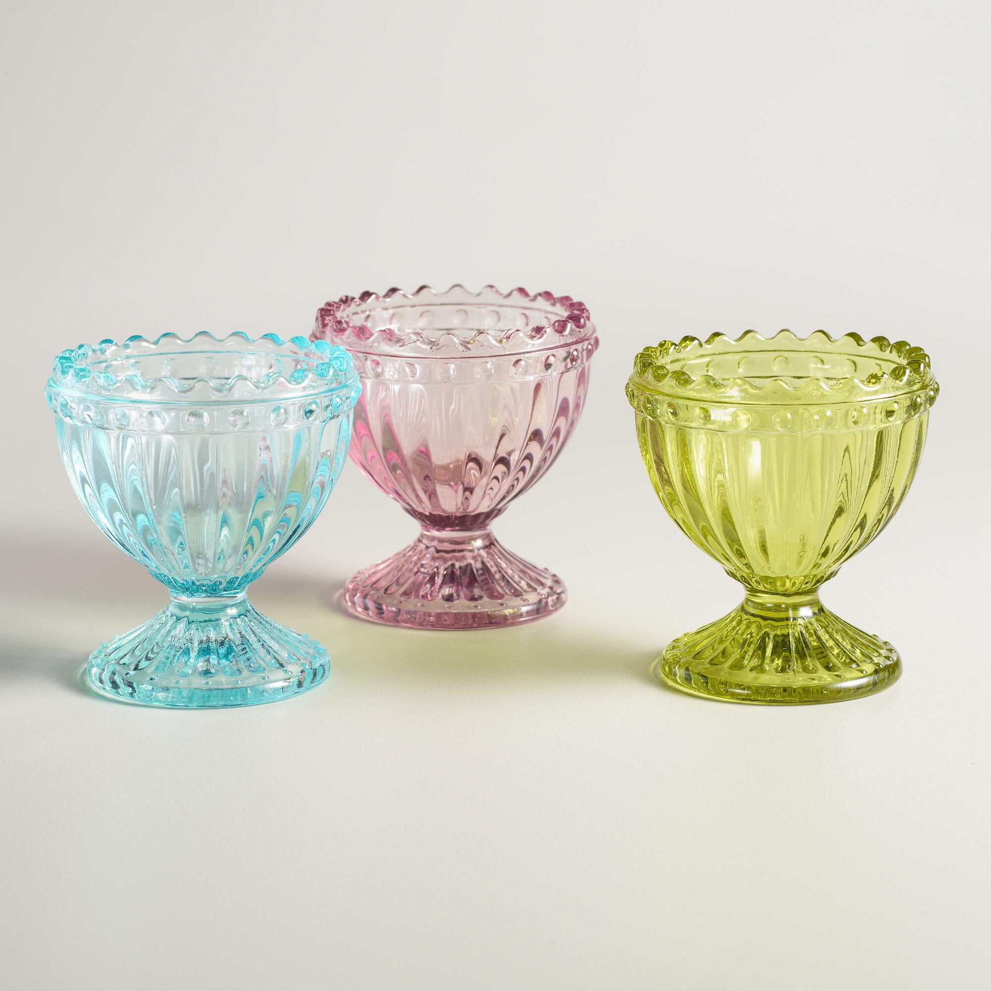 flutedglasseggcups