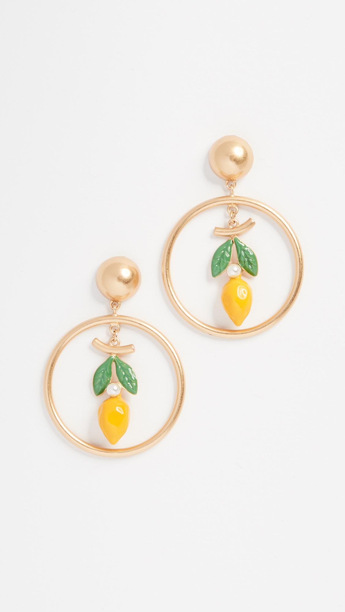 lemonhoopearrings