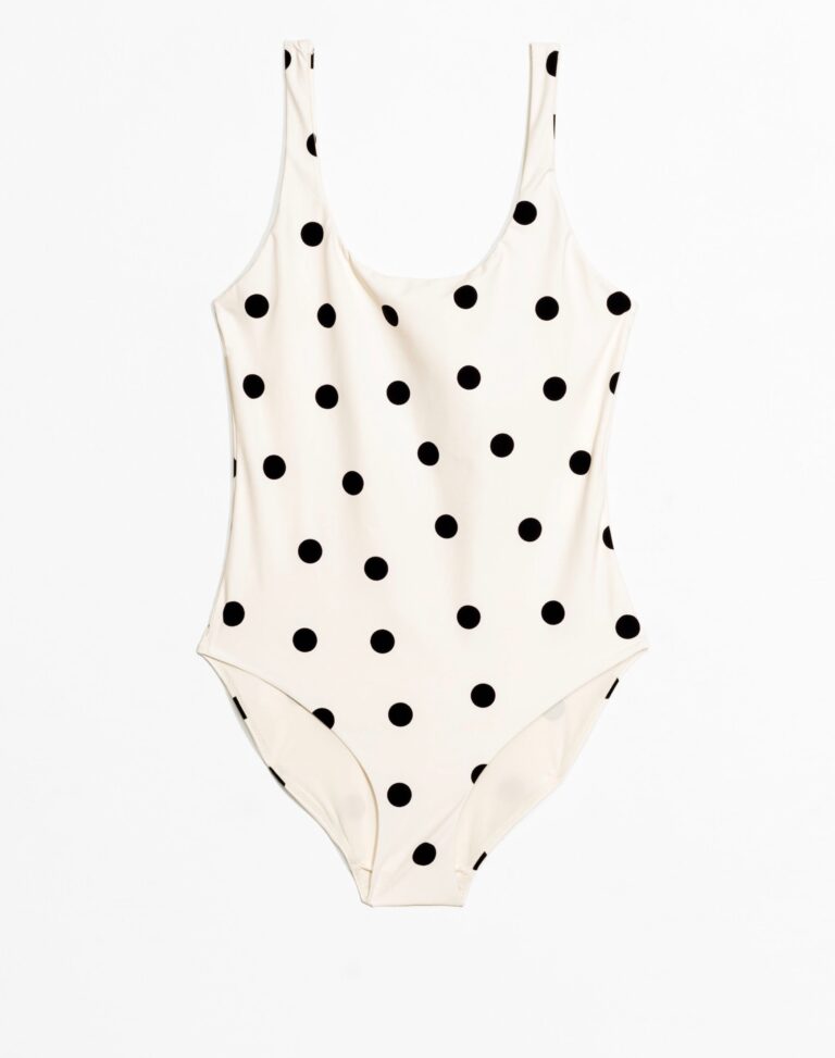 Maillot De Bain Une Pièce Sunseeker - Motif Pois - Taille US 10 - Neuf Avec étiquettes