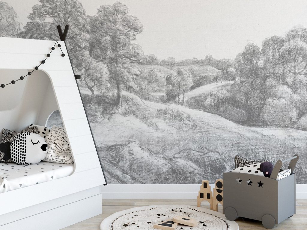 Over 30 Removable Wallpaper Patterns for Children’s Rooms