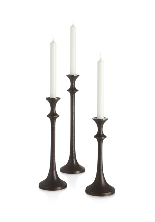 Bronze Taper Candle Holder
