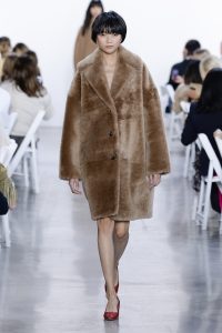 mansur gavriel shearling coat