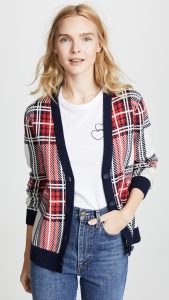 Plaid Cardigan