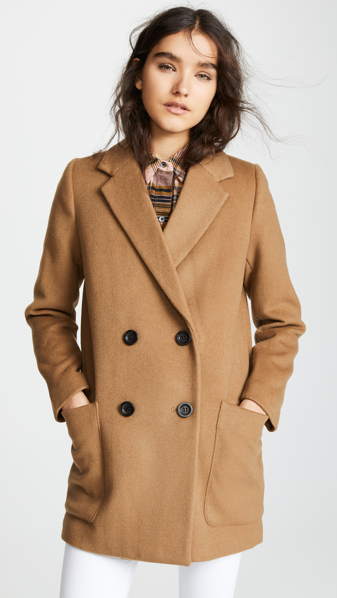 camel-double-breasted-blazer-womens-madewell-brown