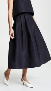 Pleated Midi Dress
