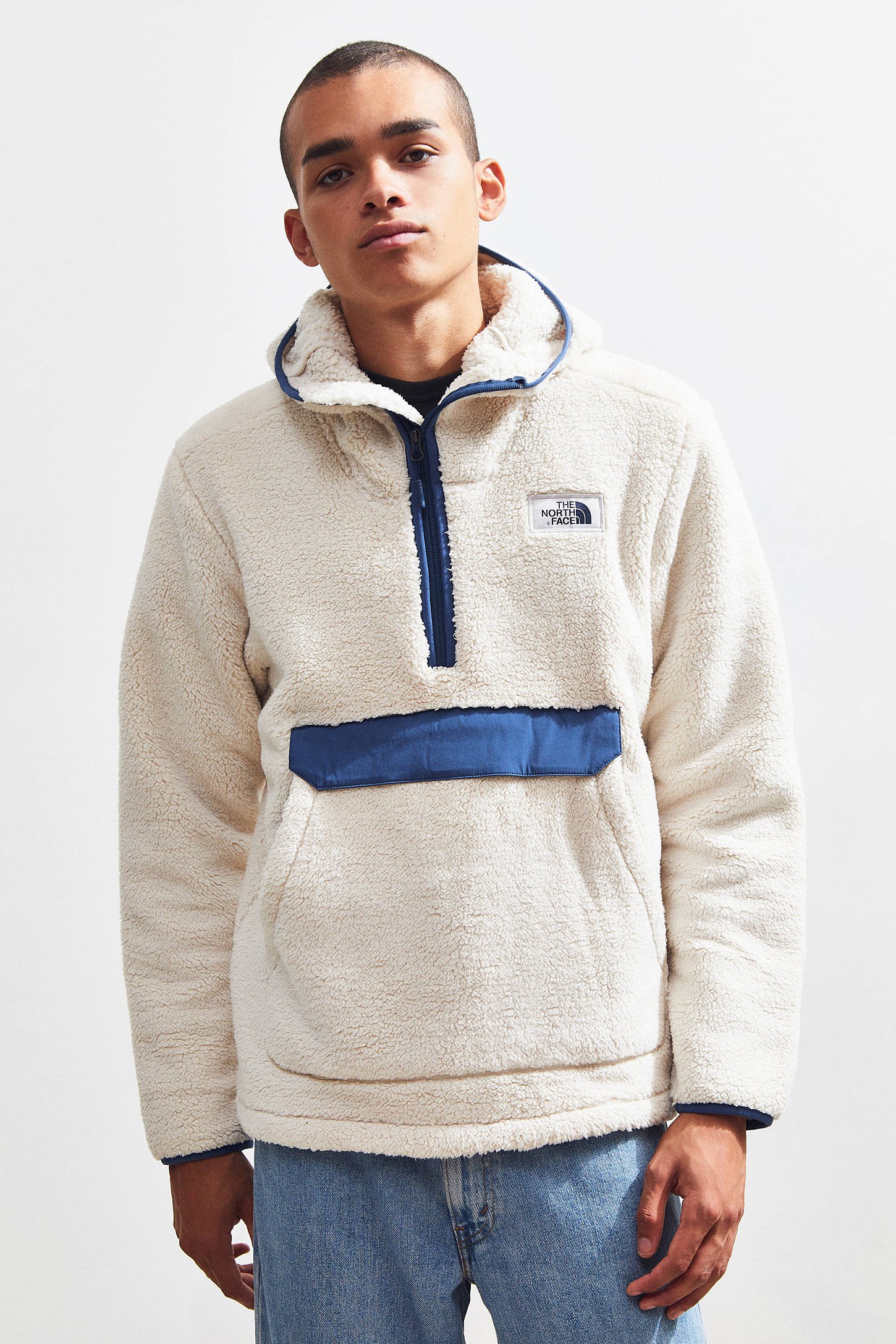 the north face sherpa pullover