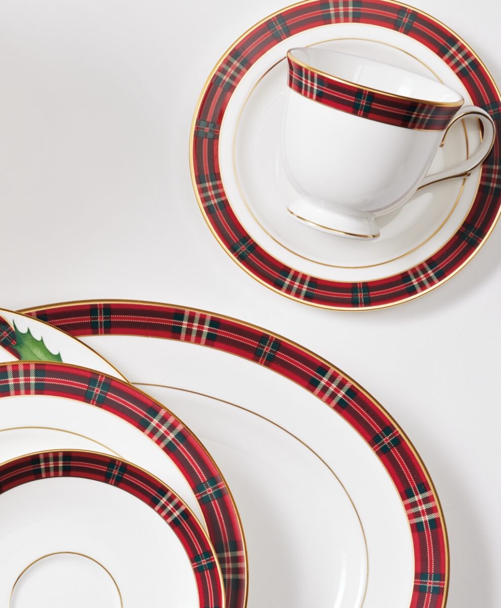 Tartan China Set