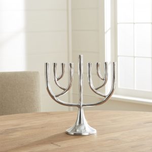 Silver Menorah