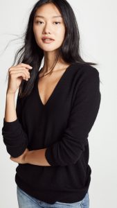 Cashmere V Neck Sweater